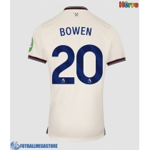 Fotballdrakt Herre West Ham United Jarrod Bowen #20 Bortedrakt 2025-26 Kortermet